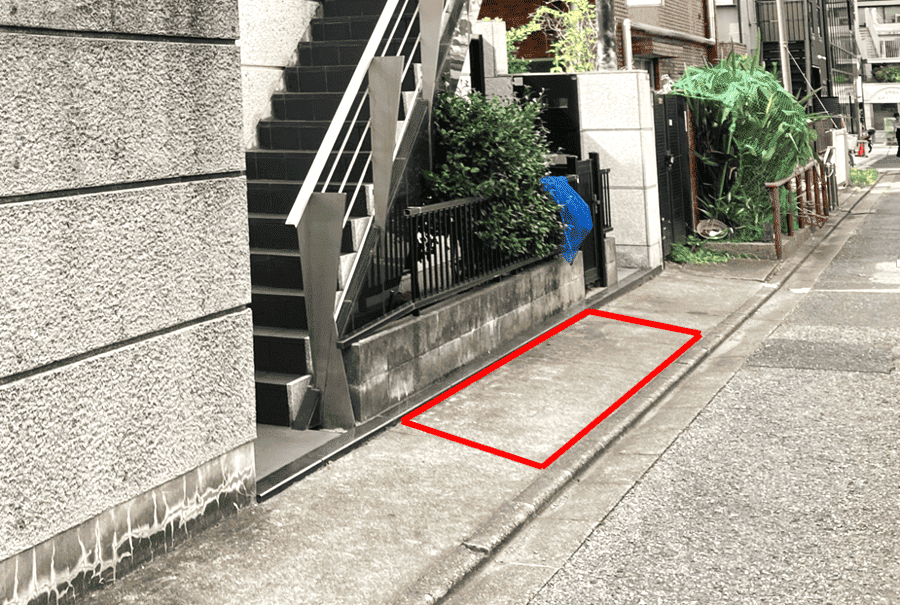 電動キックボードの設置場所イメージ