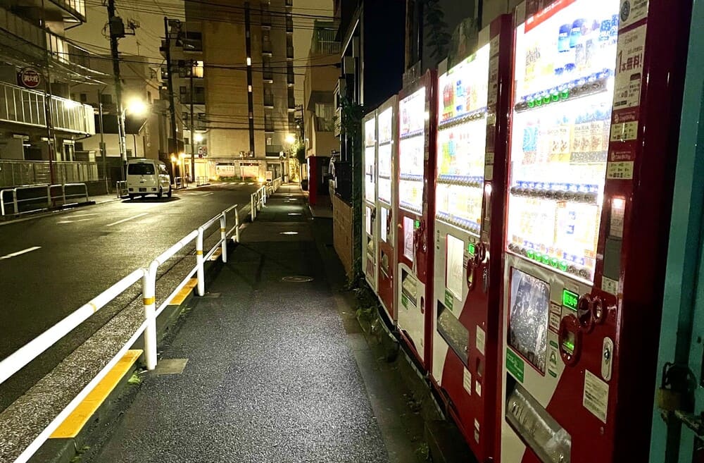 自動販売機設置