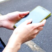 電動キックボード スマホながら運転