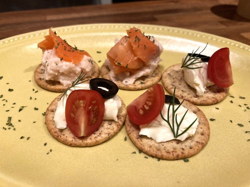 ケータリング料理 カナッペ