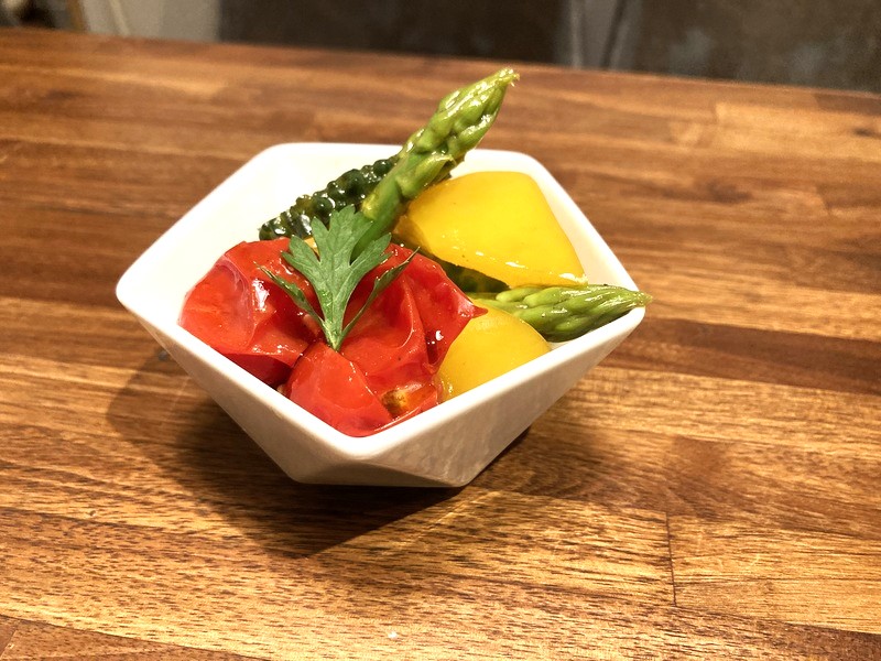 ケータリング料理 季節野菜のマリネ