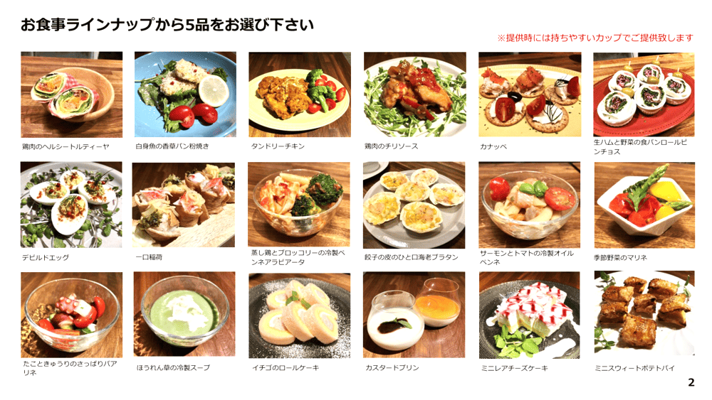 ライランド ケータリング 初回限定プラン