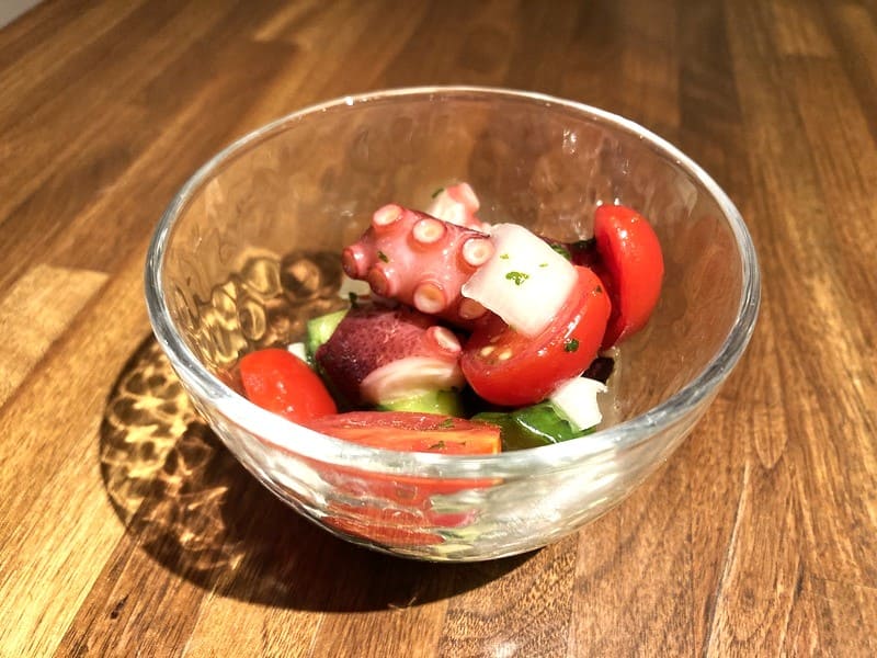 タコときゅうりのさっぱりマリネ